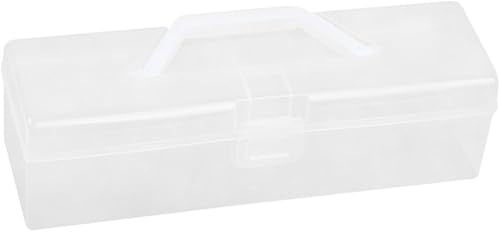 Caja de almacenamiento para insignias, bandeja de plástico transparente, bandeja para aretes, para cuentas, caja de medallas deportivas, vitrina de