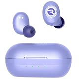 Raycon Everyday Classic Bluetooth Wireless Earbuds + Microphone with Active Noise Canceling, Sweat & Water-Resistant Earphones, Ear Buds Wireless Bluetooth 32 Hours Playtime (Purple)