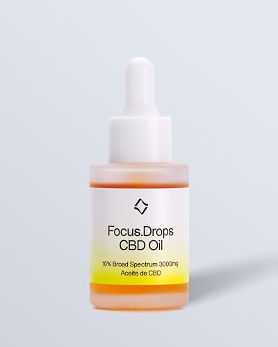 VOTUM V.Liquid Focus.Drop.oil – Aceite Natural para la Concentración y Memoria – Concentración y Memoria Estudiar con Mayor Enfoque – Efecto Relajante Rápido (3000mg 10%)