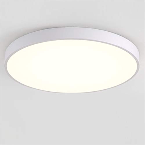 Plafonnier moderne rond 64W pour illuminer intensément votre salon avec une lumière blanche froide