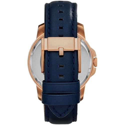 Image of Fossil Grant Automatic Blue Skeletal Men's Watch ME3054