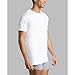 Fruit of the Loom Men's Crew Neck T-Shirt (Pack of 3), White, Medium