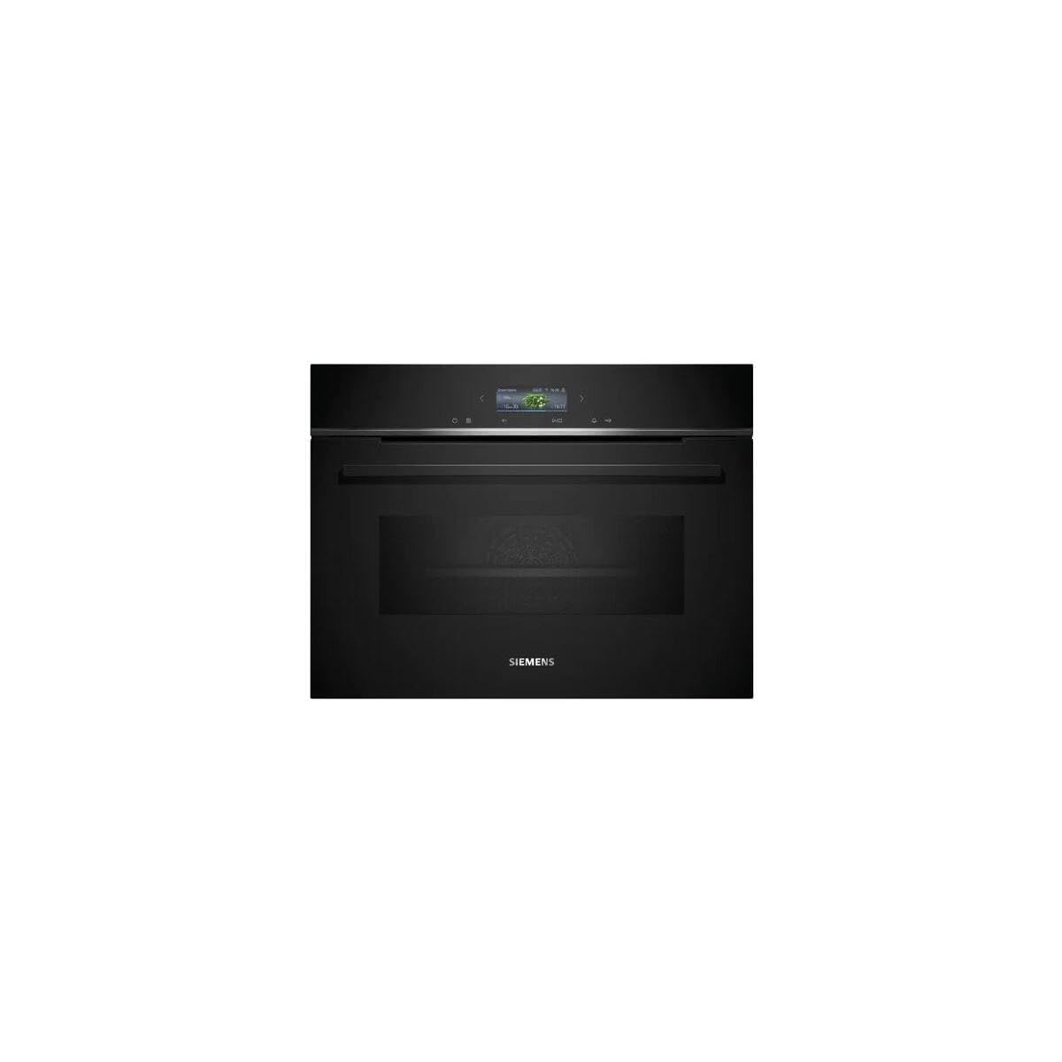 SIEMENS Four encastrable pyrolyse CM724G1B1, IQ700, Multifonction et micro ondes