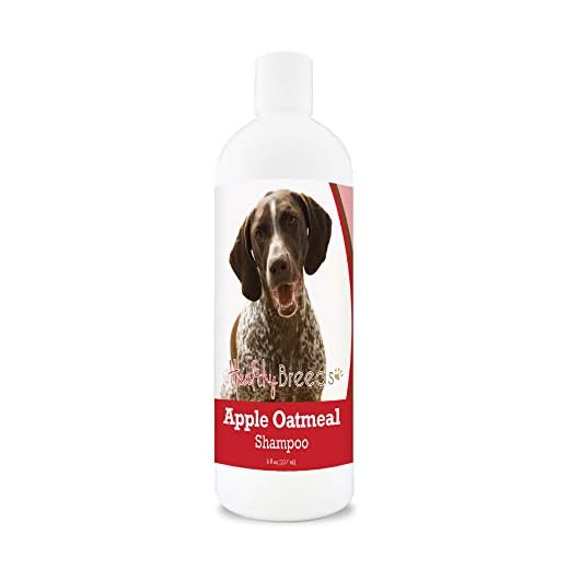 Healthy Breeds German Shorthaired Pointer Apple Oatmeal Shampoo 8 oz