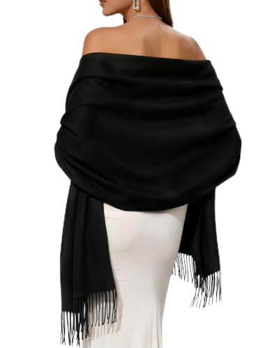 FURTALK Pashmina Shawls and Wraps for Evening Dress Women's Scarf Wedding Bride Bridesmaid Gifts Winter Scarves