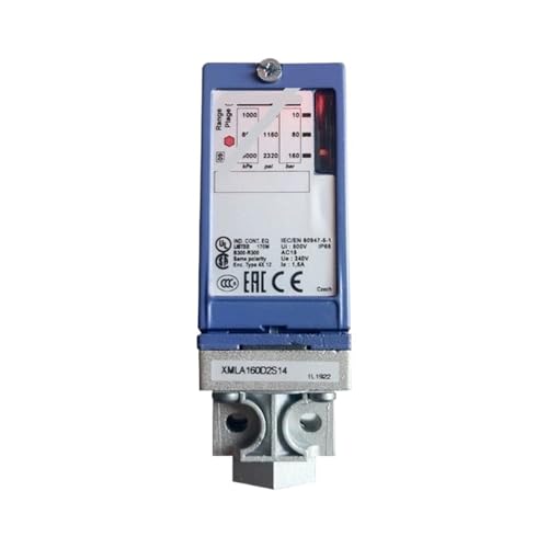 Pressostat XMLA160D2S14 à seuil fixe de 160 bar pour systèmes hydrauliques
