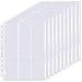 Produktbild SUPRBIRD 450 Pockets Sammelkarten 50 Seiten Pro 9-Pocket Leere Sammelmappe, Neutral, Transparent Sammelkartenzubehör