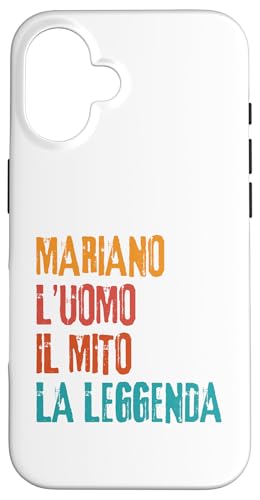 Mariano L'Uomo Il Mito La Leggenda Festa di Compleanno �X�}�z�P�[�X iPhone 16 �p