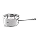 Produktbild Fissler Original-Profi Collection/Edelstahl-Stielkasserolle (Ø 16 cm, 1,4 L) kleiner Milch-Topf mit Metall-Deckel, Innen-Skalierung  Induktion