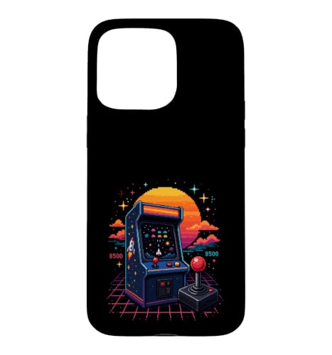 Gen X Synthwave Arcad �X�}�z�P�[�X iPhone 15 Pro Max �p