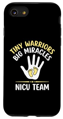 Tiny Warriors Big Miracles NICU�`�[�� �Տ��P�A �Ō�t �X�}�z�P�[�X iPhone SE (2020) / 7 / 8 �p