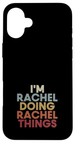 Rachel Name Rachel Personalized Name First Given �X�}�z�P�[�X iPhone 16 Plus �p