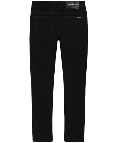Calvin Klein Boys' Skinny Fit Stretch Denim Jeans, 5-Pocket Style, Zipper Fly & Button Closure2