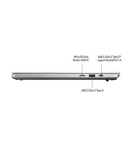 Laptop da gioco ROG Zephyrus G14 da 14" - AMD Ryzen 9 270 - NVIDIA GeForce RTX 5060-16GB LPDDR5X RAM 1TB SSD - Wi-Fi 7 Bluetooth BacklitKB Windows 11 - Bianco platino - con unità USB da 2 TB - Notebook - Immagine 7
