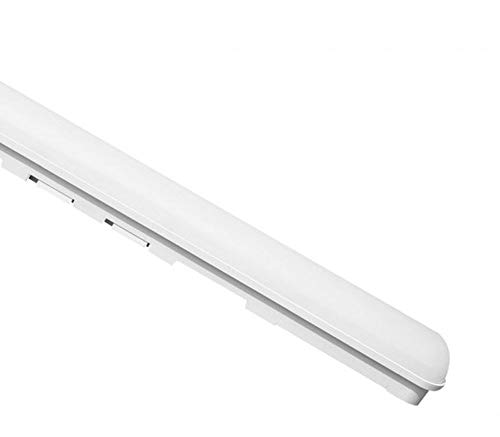 Limea GO Candeeiro LED para quartos húmidos (120 cm, 50 W, 6200 lm, IP65, 4000 K, luz branca neutra)