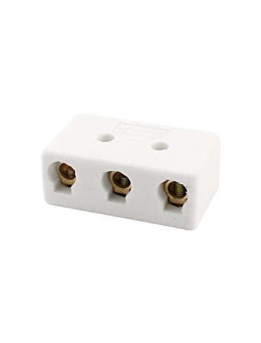 Bloque terminal cerámico Aexit 6mm 3W8H AC250V 600C miniatura 3