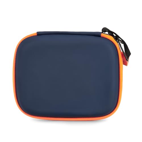 Image of Nasher Miles Compact Tech Kit Go | Durable Travel Organizer | Electronics Gadgets Storage Case for Adapters, Cables, Power Banks, Hard Disks & Accessories (Blue)