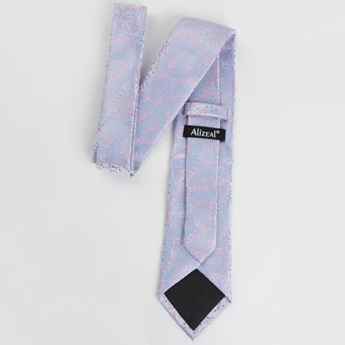 Image of Alizeal Mens 3.15'' Light Color Rustic Tie Handkerchief