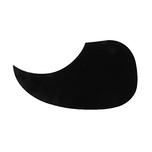 IKN 1 PCS gaucher forme virgule auto-adhésif guitare Pickguard pour guitare classique/acoustique, noir - Les Beatles, Paul McCartney, John Lennon, RIngo Starr, George Harrison IKN 1 PCS gaucher forme virgule auto-adhésif guitare Pickguard pour guitare classique/acoustique, noir