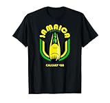 Jamaikanisches Bobteam Tshirt für Männer & Frauen