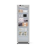 KoolMore 12 Cu. ft. Commercial Freezer with Glass Door in Stainless Steel - Manual Defrost (KM-MFD-12GSG)
