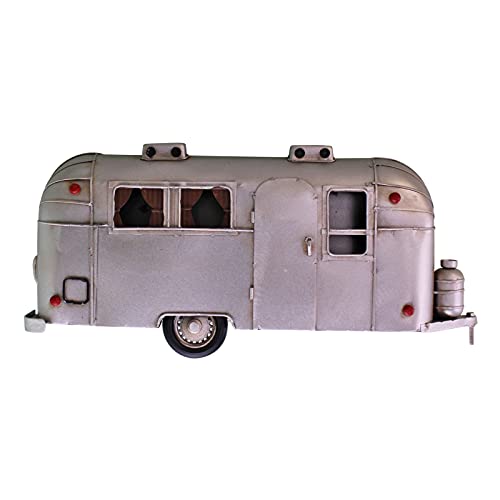 Image of EliteKoopers 1Pcs Silver Metal Wall Hanging Camper Decoration For Home Decor Novelty Ornament