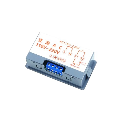 Relais temporisé numérique LED AC 110V 220V interrupteur de commande