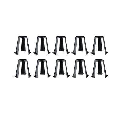 Paulmann 92401 Accesorios Distanciador para luminarias empotrables juego de 10 uds. 62-90 mm negro plástico