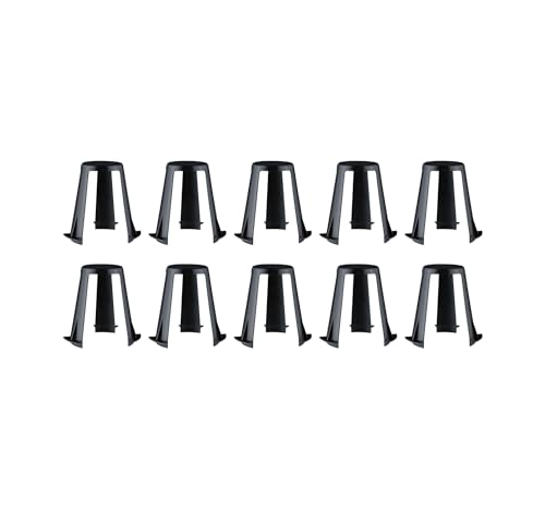 Paulmann 92401 Accesorios Distanciador para luminarias empotrables juego de 10 uds. 62-90 mm negro plástico