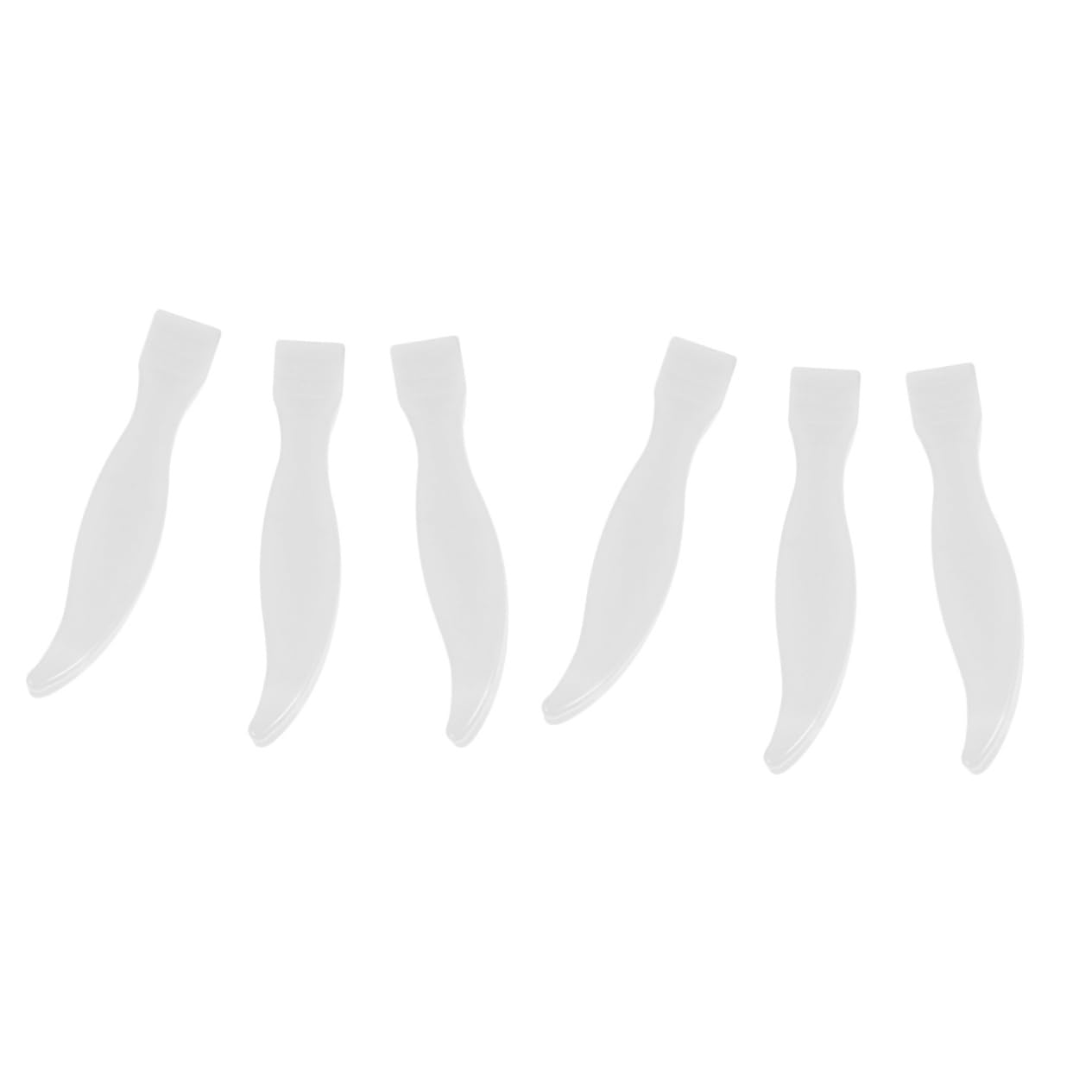 FELTECHELECTR 6 Pcs Tray Balance Steel Eyebrow Calibration Weight Lab School Hair Removal Professional Plastic White-image-14