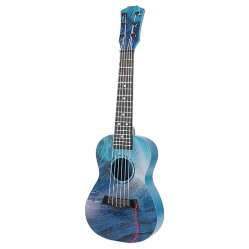 Guitare pour enfants débutants - Instrument de musique pour l'éducation précoce avec cordes en nylon et carbone - Idéal pour l'apprentissage et la pratique pédagogique pour les jeunes musiciens (bleu