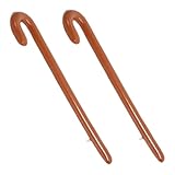 Yardwe 2 Piezas Bastón Inflable PVC para Halloween Decoración y Actuaciones Muleta Hinchable Resistente para Fiesta y Diseño Único y Portátil de Palos para Andar Inflables