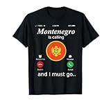 Montenegro Flag T-Shirt