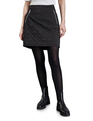 Jupe avec motif matelassé Femme Street One jupe droite d'hiver