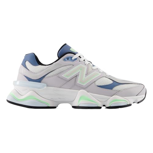 New Balance �����Y 9060 �V���[�Y, �p�[���O���[/�V���A���C���u���[�B, 11.5