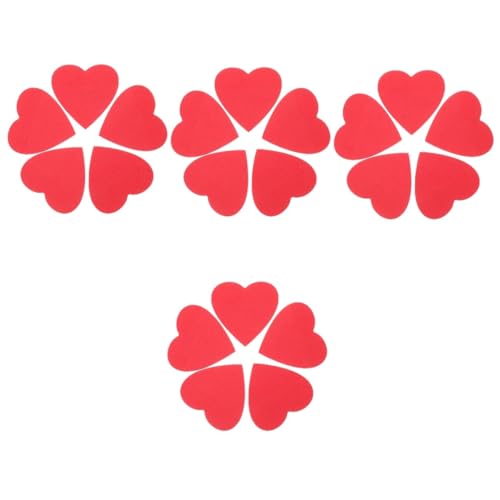 Bloc-notes autocollant d'amour rouge pour ne plus jamais oublier vos tâches quotidiennes importantes