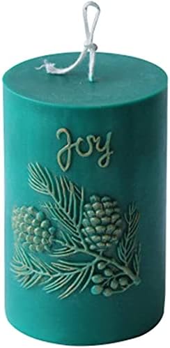 Miniatura 7 de Molde de vela de cono de pino cilíndrico 3D, molde de jabón de arcilla de silicona para hacer velas de cera de abeja de cera de soja hechas a mano