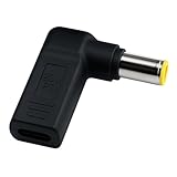 fine‑R USB-C→DC 7.9×5.5mm 変換アダプター IBM Lenovo対応 ノートPC用 L字型 PD充電対応 （P7909/7955）