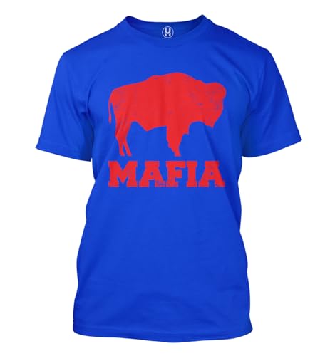Mafia Football - New York Buffalo Crazy Fans Men's T-Shirt