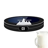 Portée d'Application : Ce chauffe-tasse maintient parfaitement la température idéale de service pour le chocolat chaud et toutes vos boissons. C'est un compagnon fiable pour les moments cocooning à la maison comme pour les sessions productives au bureau, garantissant une expérience de consommation toujours agréable.