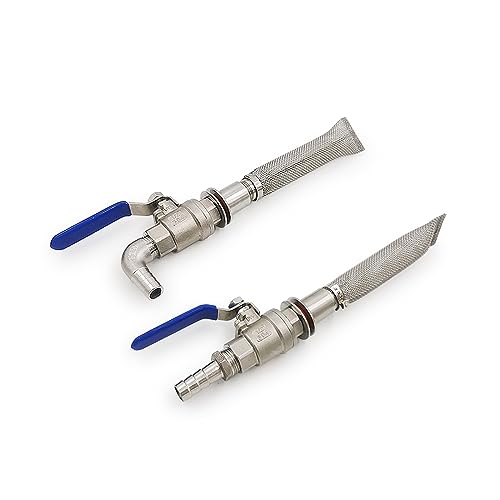 Kit de conversión para barril con válvula de bola de acero inoxidable 304 tipo F 3