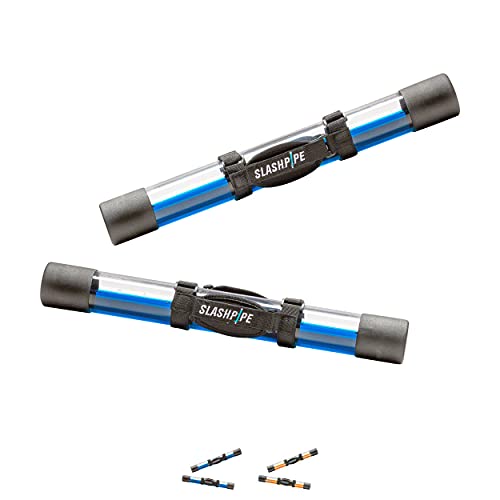 Slashpipe Single | Fitness- und Gymnastikgerät | Stabilisierung und Ganzkörpertraining | Inkl. Handschlaufen und Endkappen | Entspannung, Sensomotorik, Koordination und Kraft