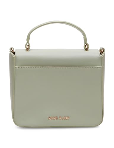 Anne Klein AKH4993 Small Square Flap Crossbody With Enamel Turn Lock thumb #1