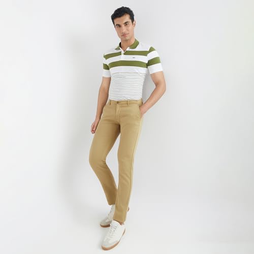 Image of Park Avenue Men's Cotton Regular Fit T-Shirt