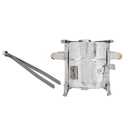 VISMAY'S Traditional Pure Iron Angeethi/Ashtray/Sigdi/Sigadi/Chulha/Griller Heater Oven/Iron Ashtray/BBQ/Coal Charcoal Keeper/Stove tandoor