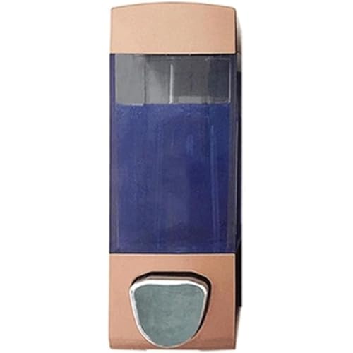 Botella de jabón Dispensador De Jabón Manual Pared Sin Perforaciones, Plástico, For Cocina Y Baño, 350 Ml Dispensador de jabón(A)
