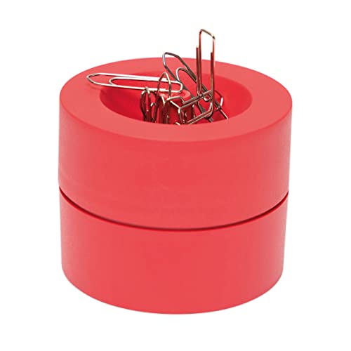 MAUL Distributeur de Trombones MAULpro Eco, 7, 3 x 6 cm, Organiseur de Bureau pour Trombones, Rangement Bureau en 85 % de Plastique Recyclé, 15 Trombones...