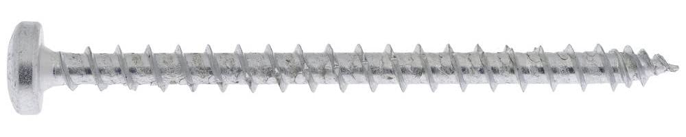 SWG Hox 175 740 060 63 Wood Screw 4 mm 60 mm T-Profile Galvanised Steel Pack of 50, multi-coloured