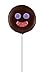 Ricolino Paleta Payaso Marshmallow Lollipop with Chocolate Flavored Coating, 1.58 Ounces, Single Serving