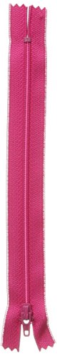 Coats Thread & Zippers F7214-277 All-Purpose Plastic Zipper, 14\", Red Rose